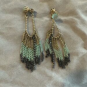 Juicy Couture Dangling Fringe Earrings